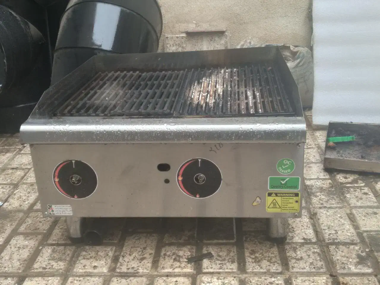 گریل زغالی برگر ۶۰/ گریل ۶۰ روغنی/سانتریفیوژ هواکش|کافیشاپ و رستوران|مشهد, راهنمایی|دیوار