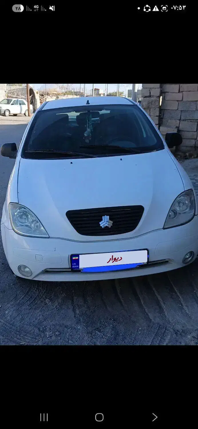 فروش ویا معاوضه با ۲۰۶سفید|خودرو سواری و وانت|شهر بابک, |دیوار