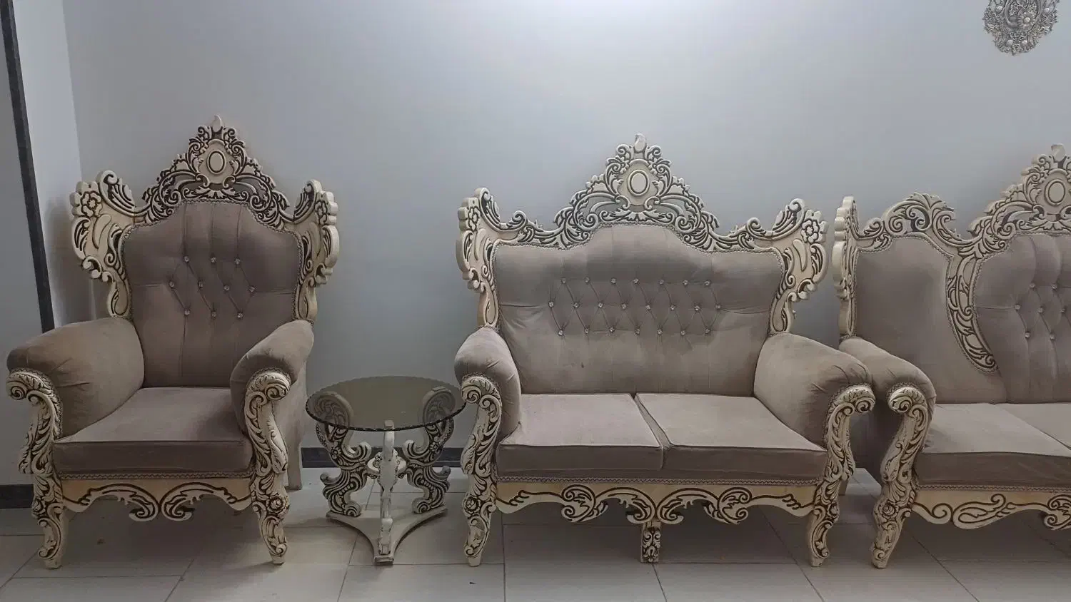 مبل ۷ نفره سالم بدون پارگی|مبلمان خانگی و میز عسلی|پاکدشت, پاکدشت (مامازند)|دیوار