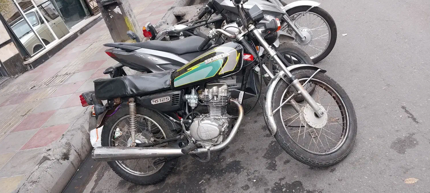 موتور هندا مزایده درحد با برگه|موتورسیکلت|ملارد, |دیوار