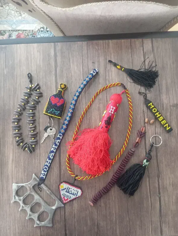 گردنبند بافتی .|کلکسیون اشیاء عتیقه|قم, پردیسان|دیوار