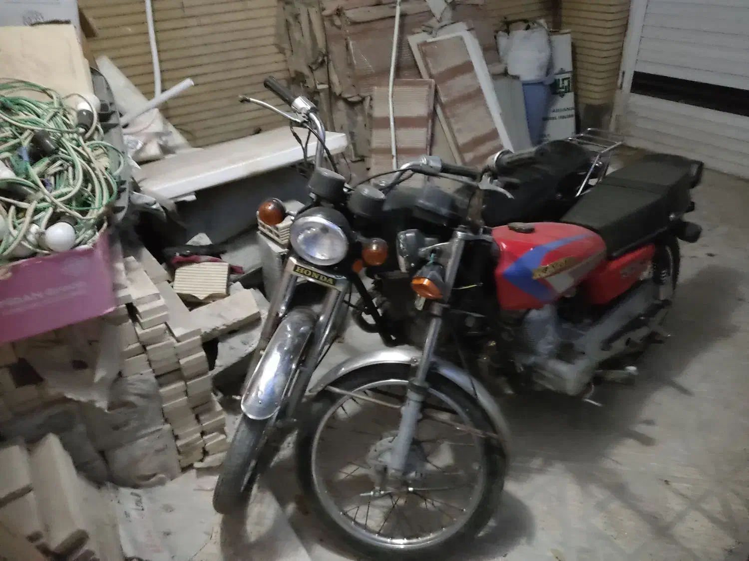 دو عدد موتور مزایده ای|موتورسیکلت|فولادشهر, زاینده رود|دیوار