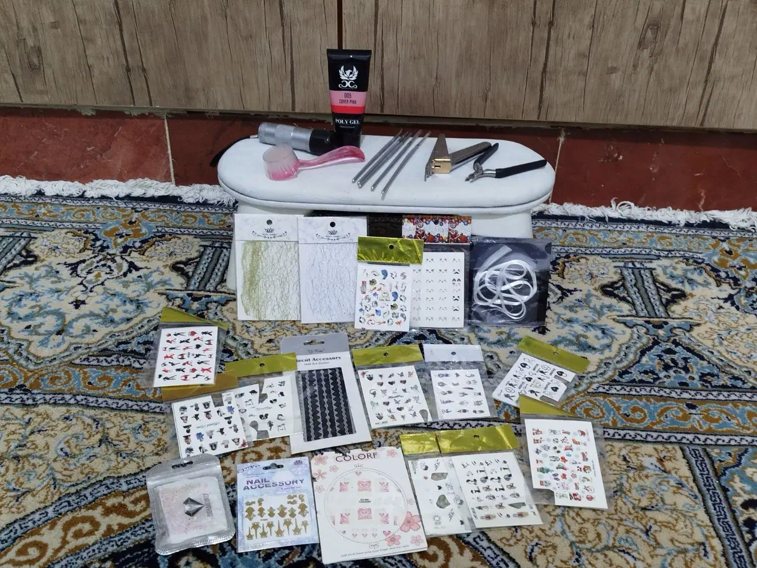 وسایل کاشت ناخن|آرایشی، بهداشتی، درمانی|خرم‌آباد, |دیوار