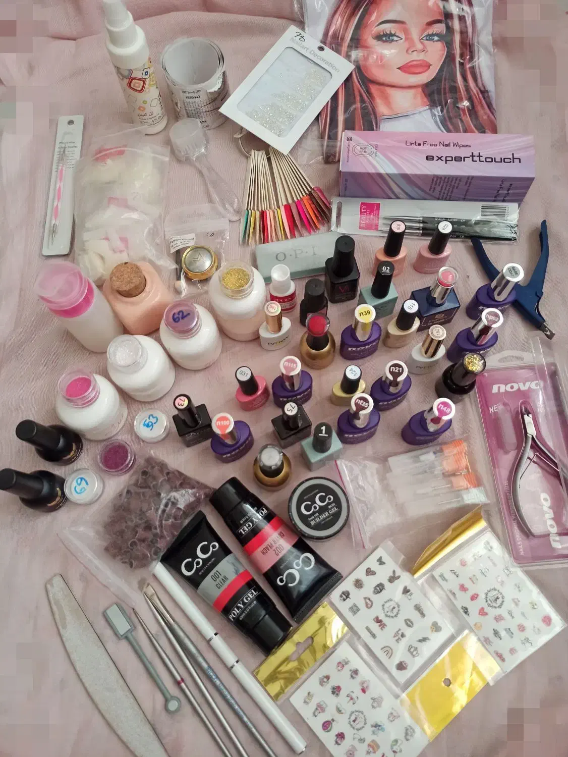 پک وسایل کاشت ناخن کامل|آرایشی، بهداشتی، درمانی|ملارد, |دیوار