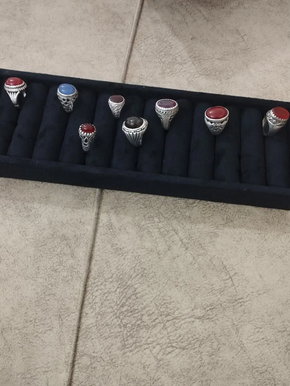 انگشتر نقره|جواهرات|کنگاور, |دیوار