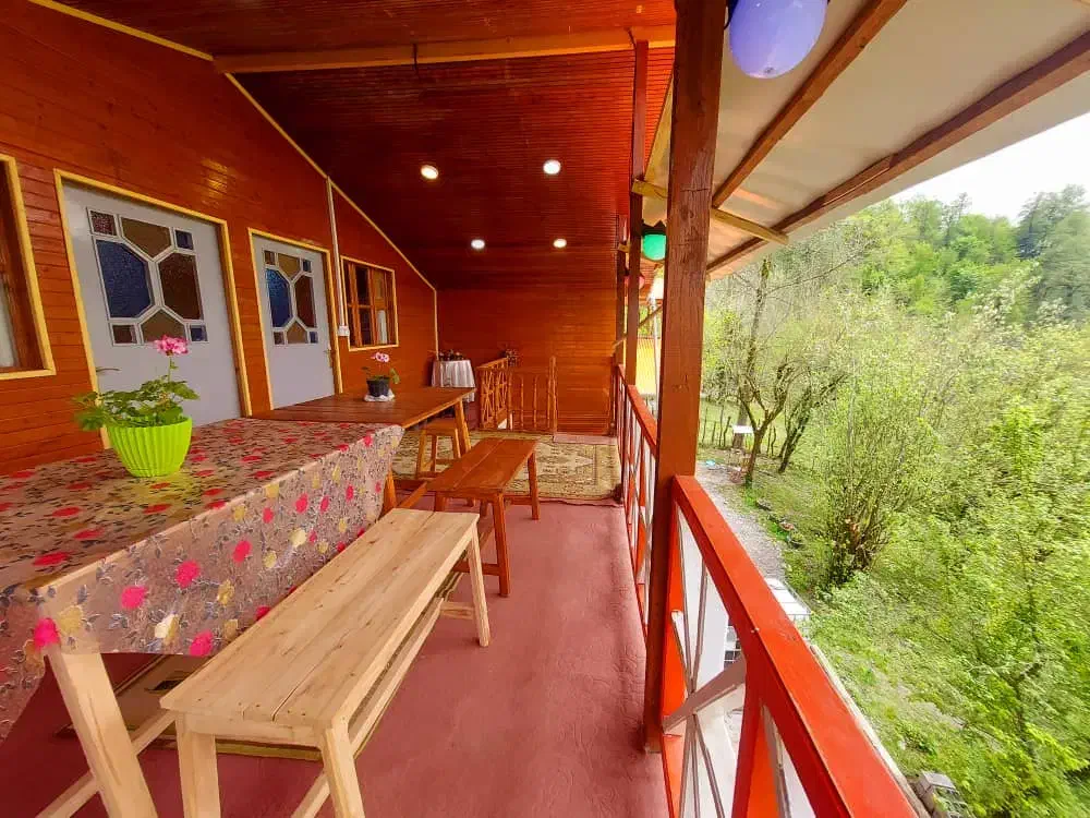 کلبه دوبلکس جنگلی ۲کیلومتری سد لفور|اجارهٔ کوتاهمدت ویلا و باغ|شیرگاه, |دیوار