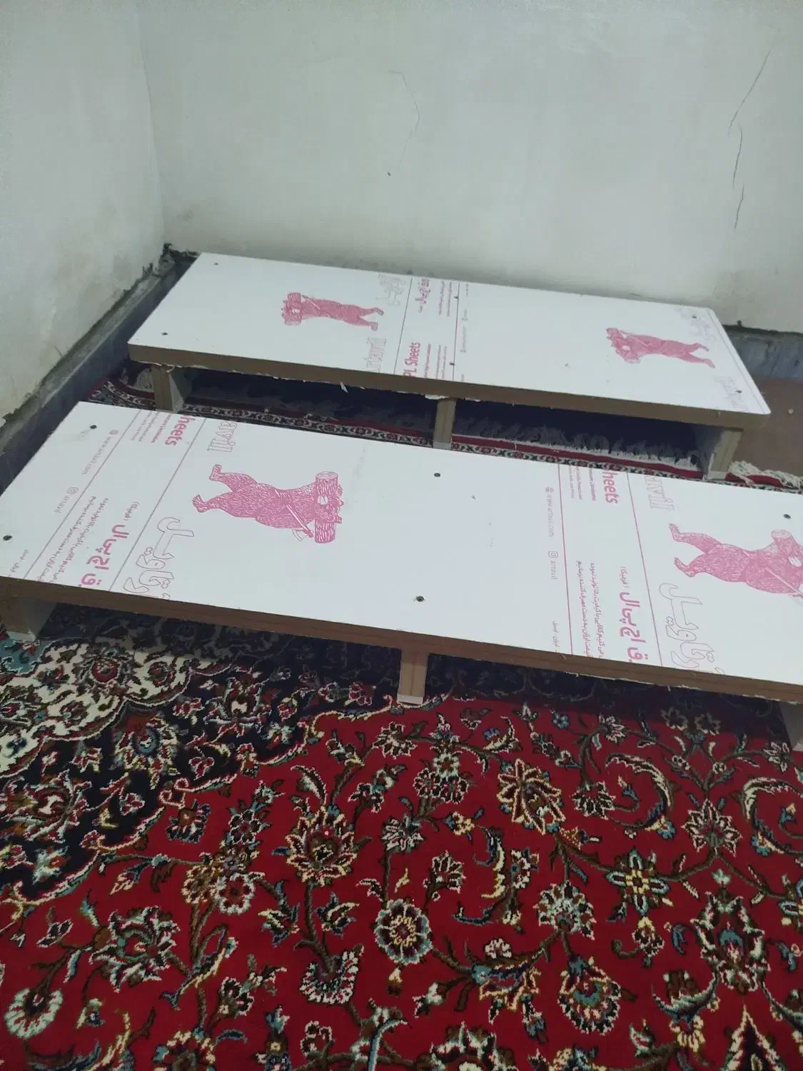 تخته برای زیر لحاف تشک و تخت اپلاسیون|تخت و سرویس خواب|مشگین شهر, |دیوار