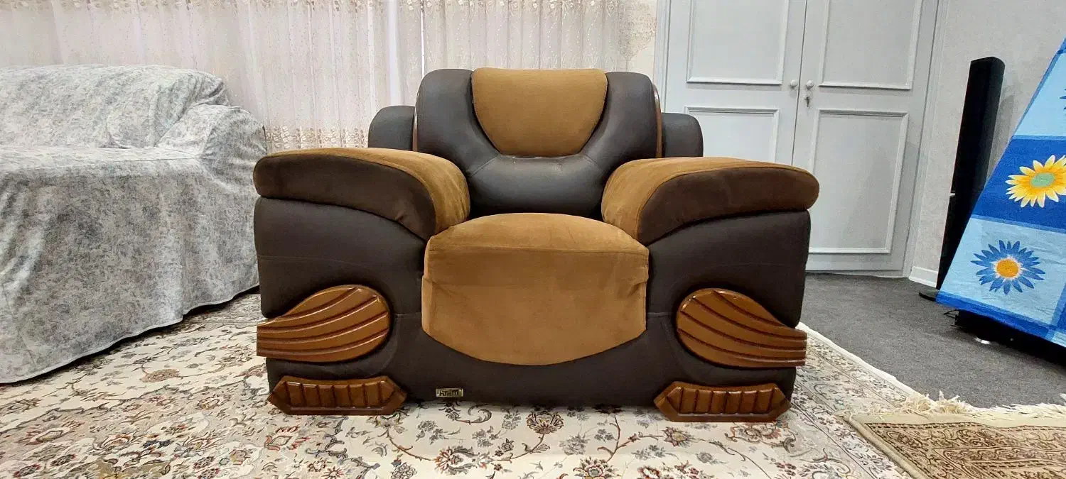 مبل راحتی ۷ نفره|مبلمان خانگی و میز عسلی|اصفهان, شهرک امام زمان|دیوار