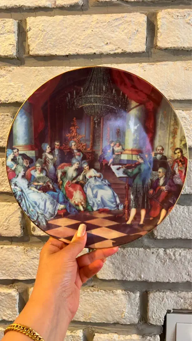 بشقاب های دیوار کوب طرح انگلیسی و فرانسوی|صنایع دستی و سایر لوازم تزئینی|گرگان, |دیوار