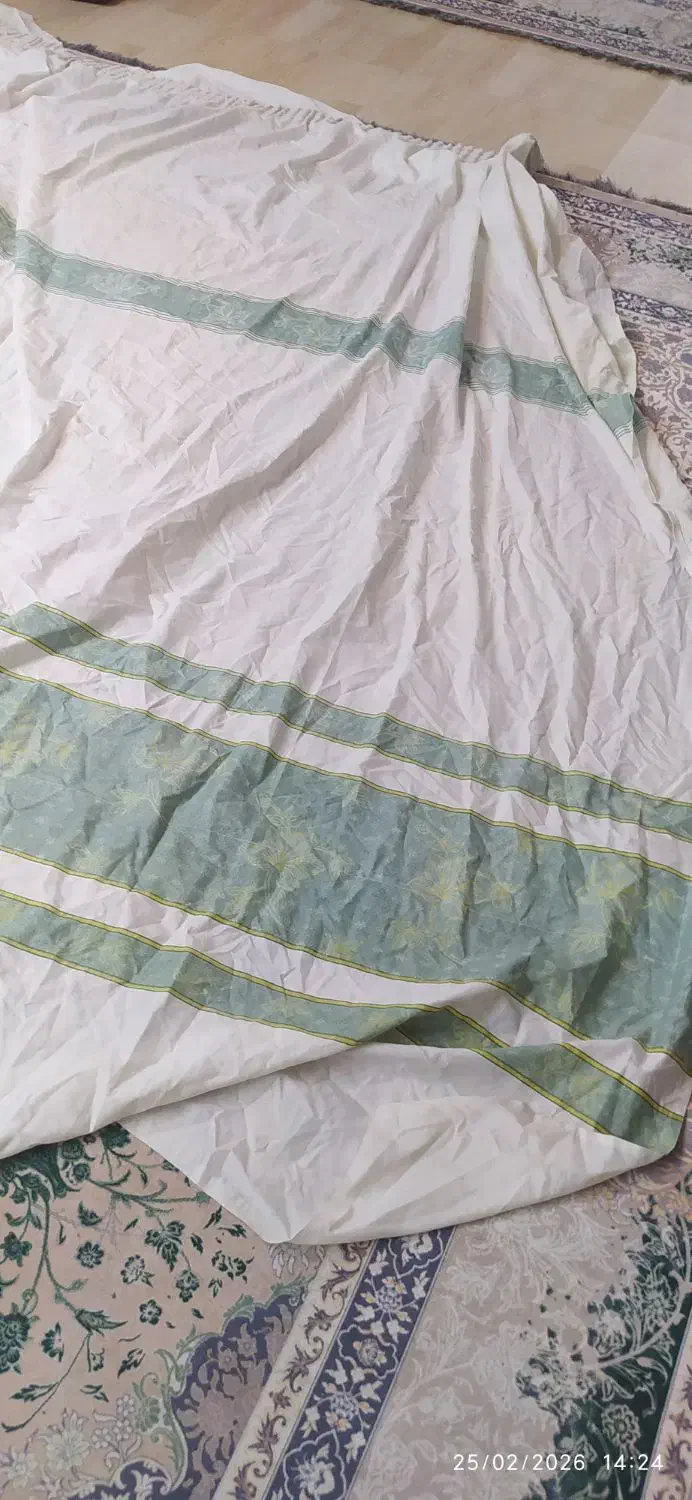 پرده سه عدد|پرده، رانر، رومیزی|کرج, عظیمیه|دیوار