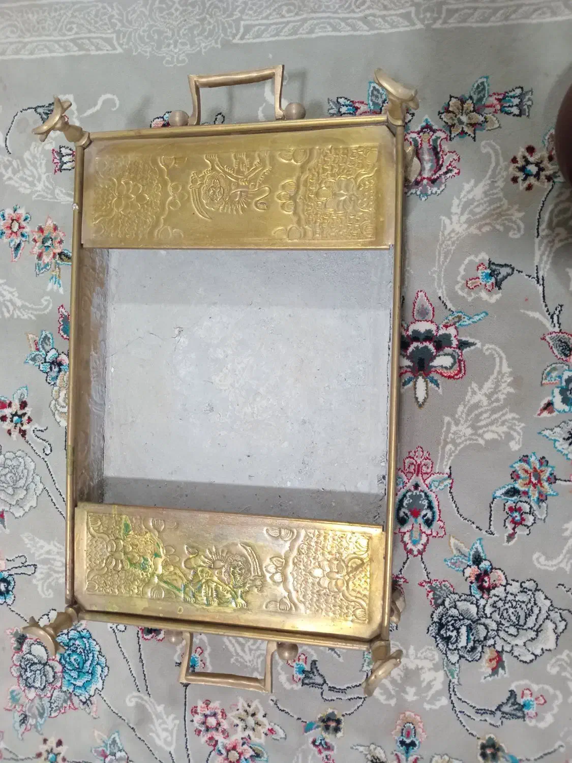 منقل برنجی عتیقه نو نو|کلکسیون اشیاء عتیقه|محمدشهر, ولدآباد|دیوار