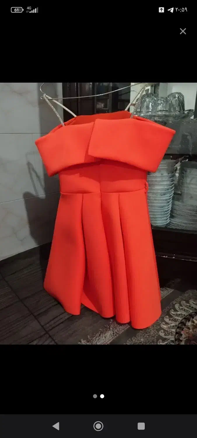 عروسکی دخترانه مجلسی|لباس|اقبالیه, |دیوار