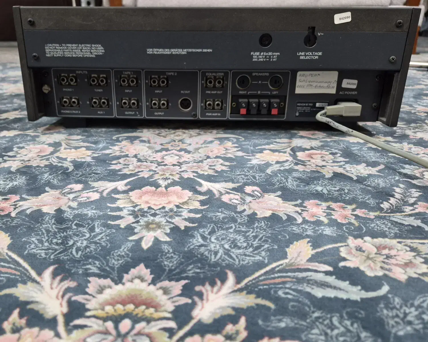 Amplifier REVOX B750|سیستم صوتی خانگی|تهران, دهم فروردین|دیوار