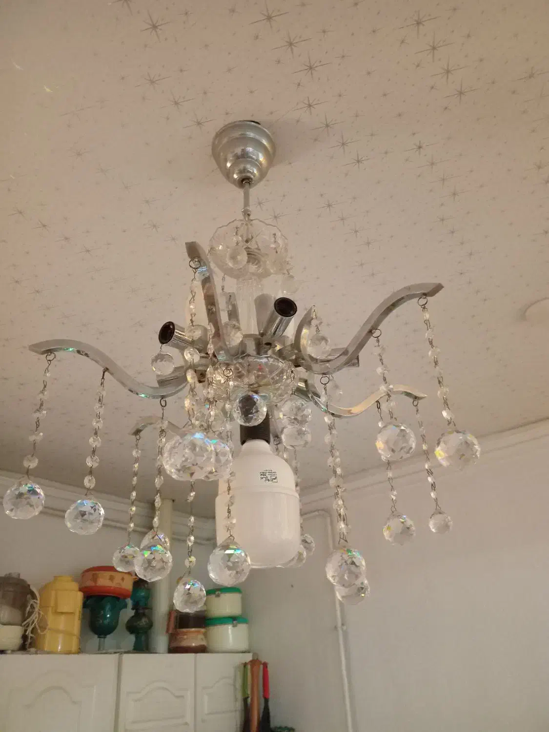 لوستر|لوستر و چراغ آویز|رشت, کوی قدس|دیوار