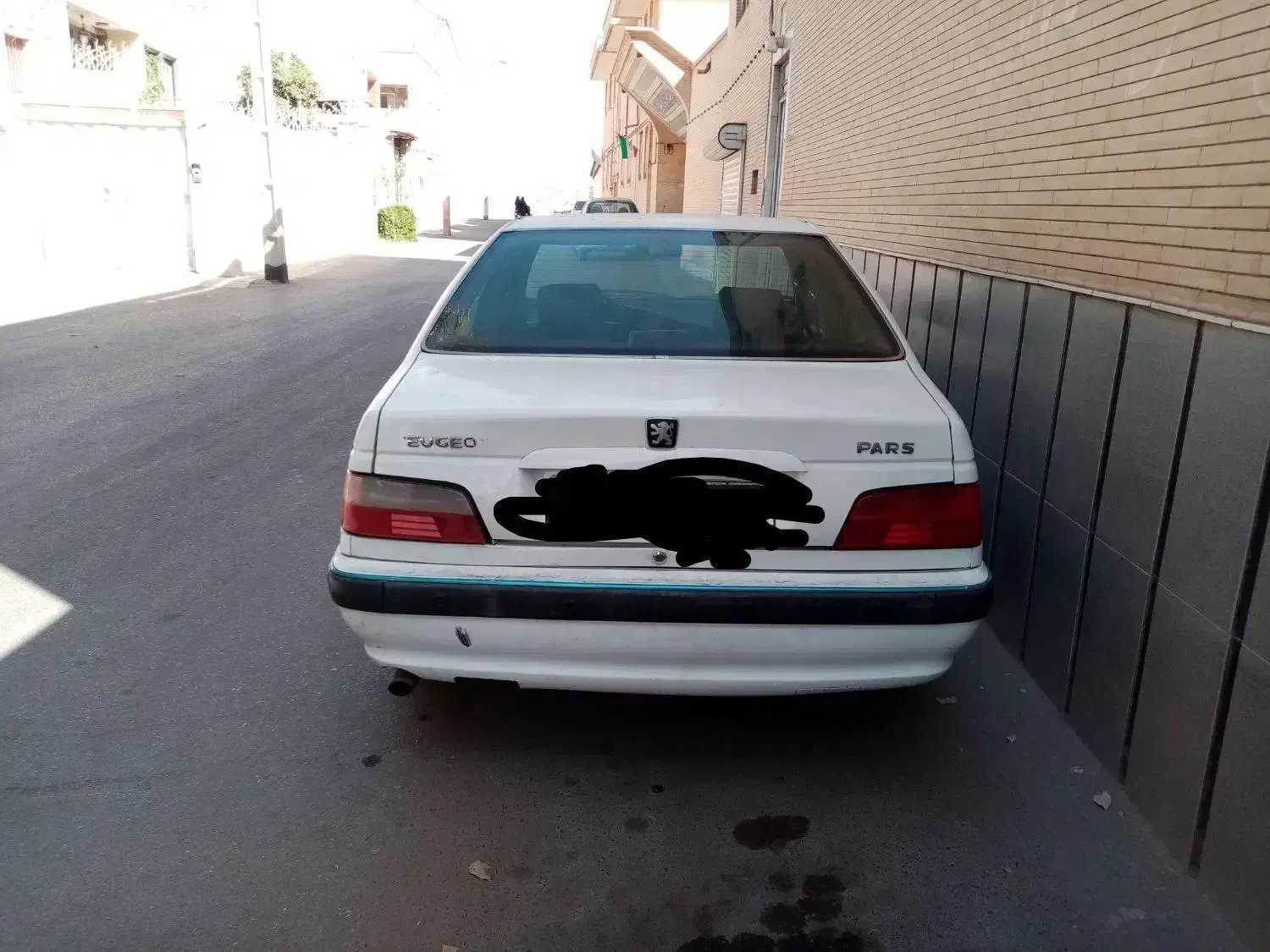پژو پارس سال مدل 89 رنگ سفید|خودرو سواری و وانت|یزد, |دیوار
