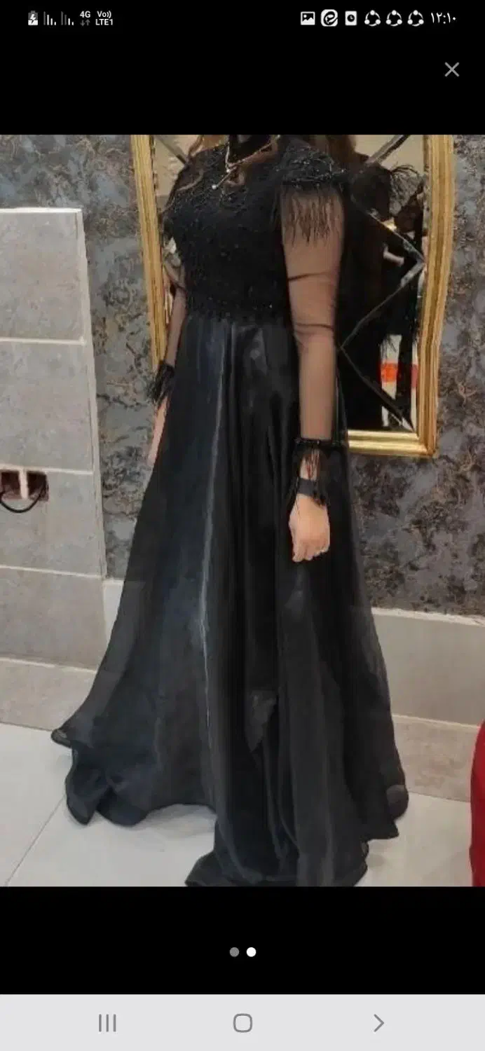 لباس مجلسی بالا تنه کار شده|لباس|شهریار, شهریار|دیوار