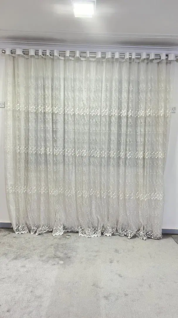 پرده|پرده، رانر، رومیزی|اهواز, شهرک حفاری|دیوار