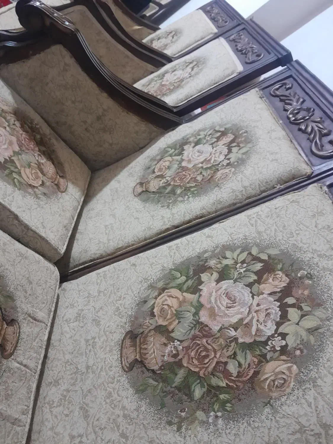 مبل‌‌هشت‌نفره‌‌‌‌|مبلمان خانگی و میز عسلی|میاندوآب, |دیوار