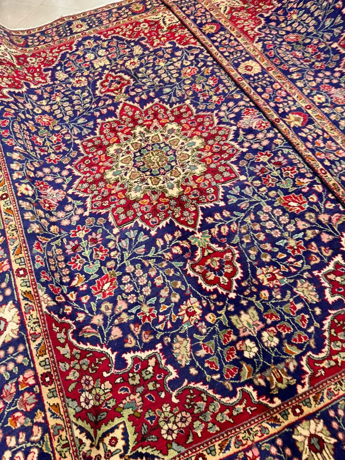 جفت ۶متری دستبافت تبریز سرمه|فرش|تهران, جهاد|دیوار