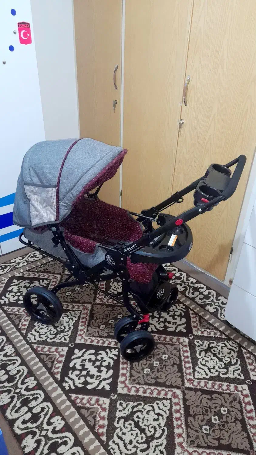 ست تمیز و سالم کالسکه (نو) روروئک و کریر|کالسکه و لوازم جانبی|سهند, |دیوار