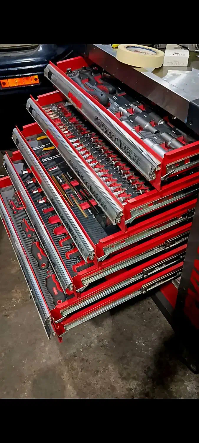 میز ابزار 387 پارچه آلمانی 7 کشو|ابزارآلات|مشهد, الهیه|دیوار