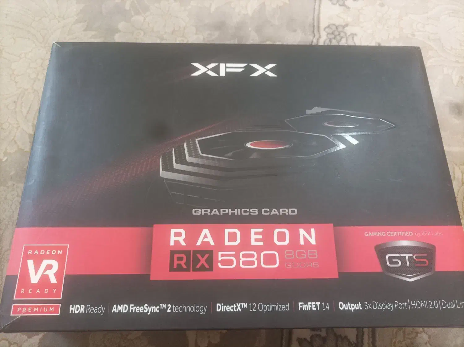 کارت گرافیک XFX RX 580|قطعات و لوازم جانبی رایانه|شیراز, فضل‌آباد|دیوار
