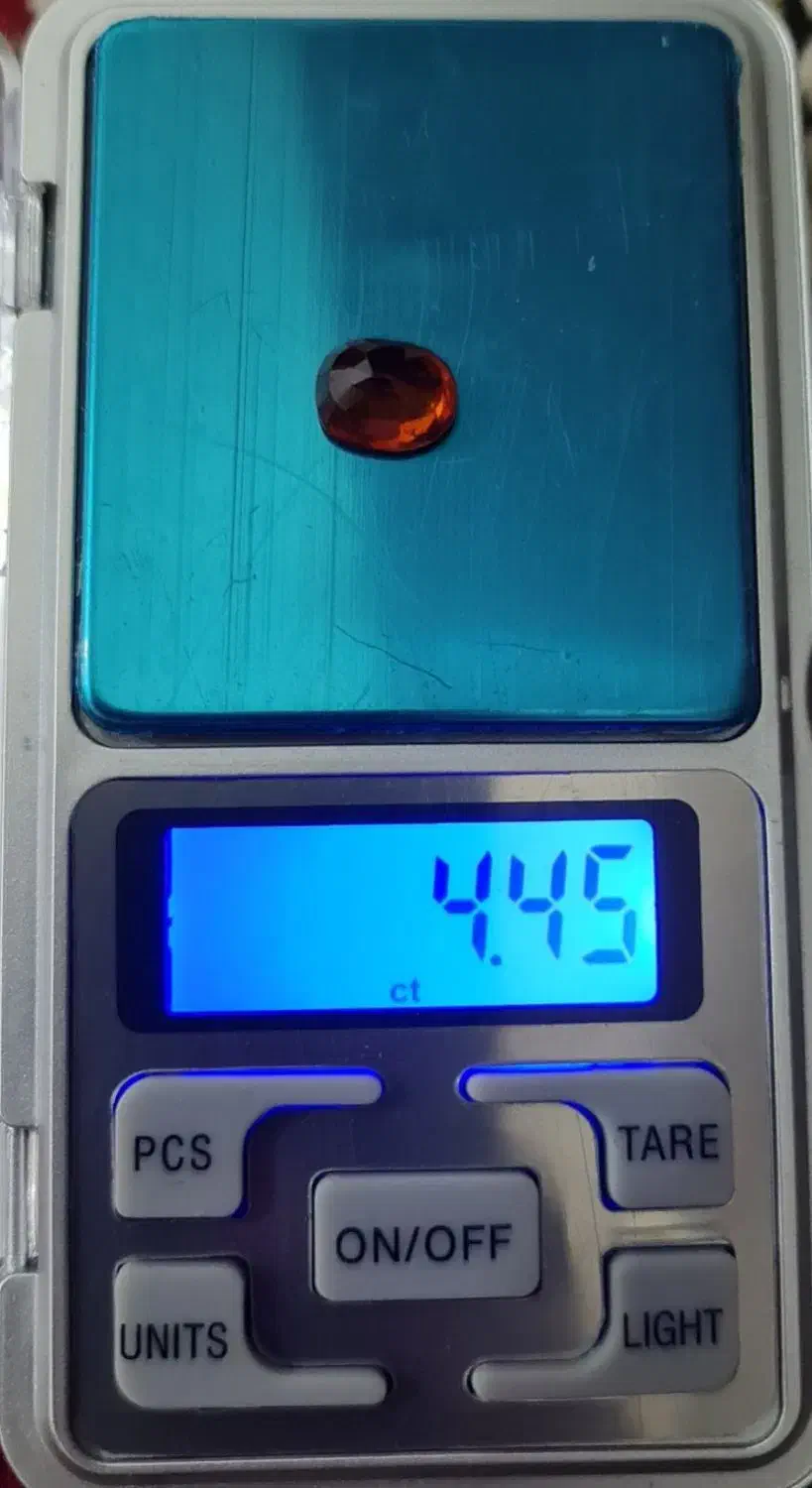 یاقوت آتشی(سرخ نارنجی)|جواهرات|اهواز, کمپلو جنوبی|دیوار