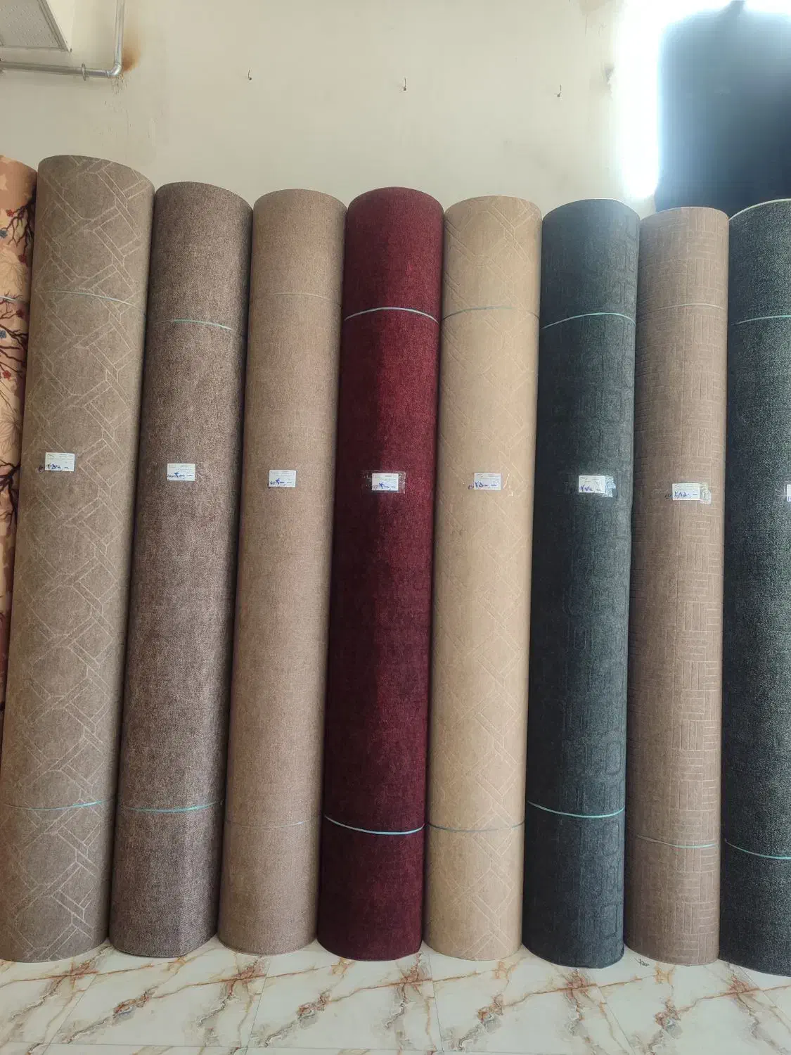 موکت چاپی و کبریتی طرح دار و ساده|موکت|ارومیه, |دیوار