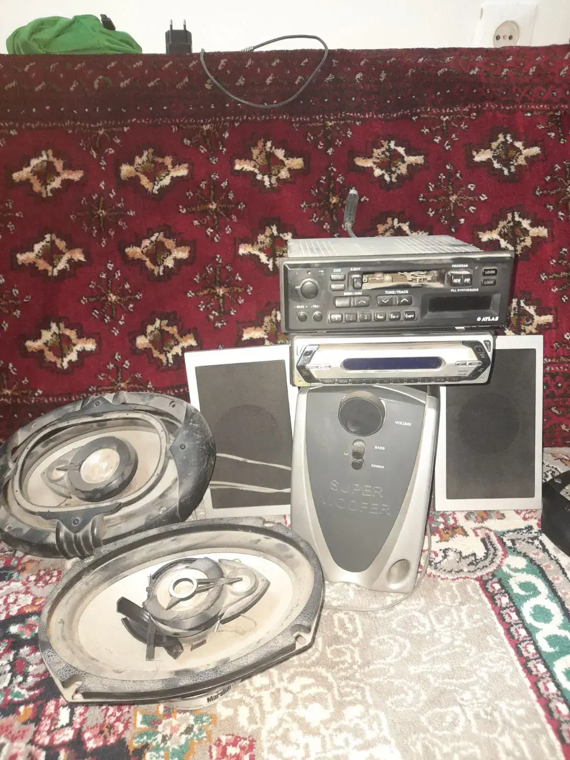 اسپیکر کامپیوتر و ظبط و باند مارشال|صوتی و تصویری|مشهد, کوی پلیس|دیوار