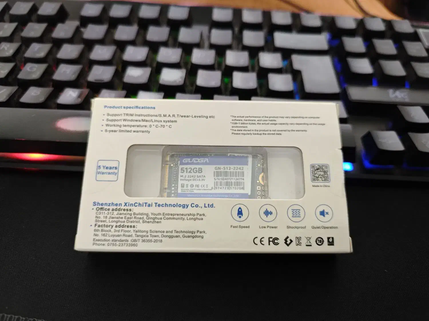 هارد اس اس دی ۵۱۲گیگ 512GB SSD M2 2242|قطعات و لوازم جانبی رایانه|کرج, باغ سیب|دیوار