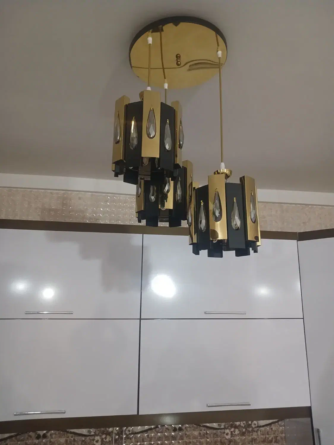 لوستر آشپزخانه|لوستر و چراغ آویز|تبریز, |دیوار