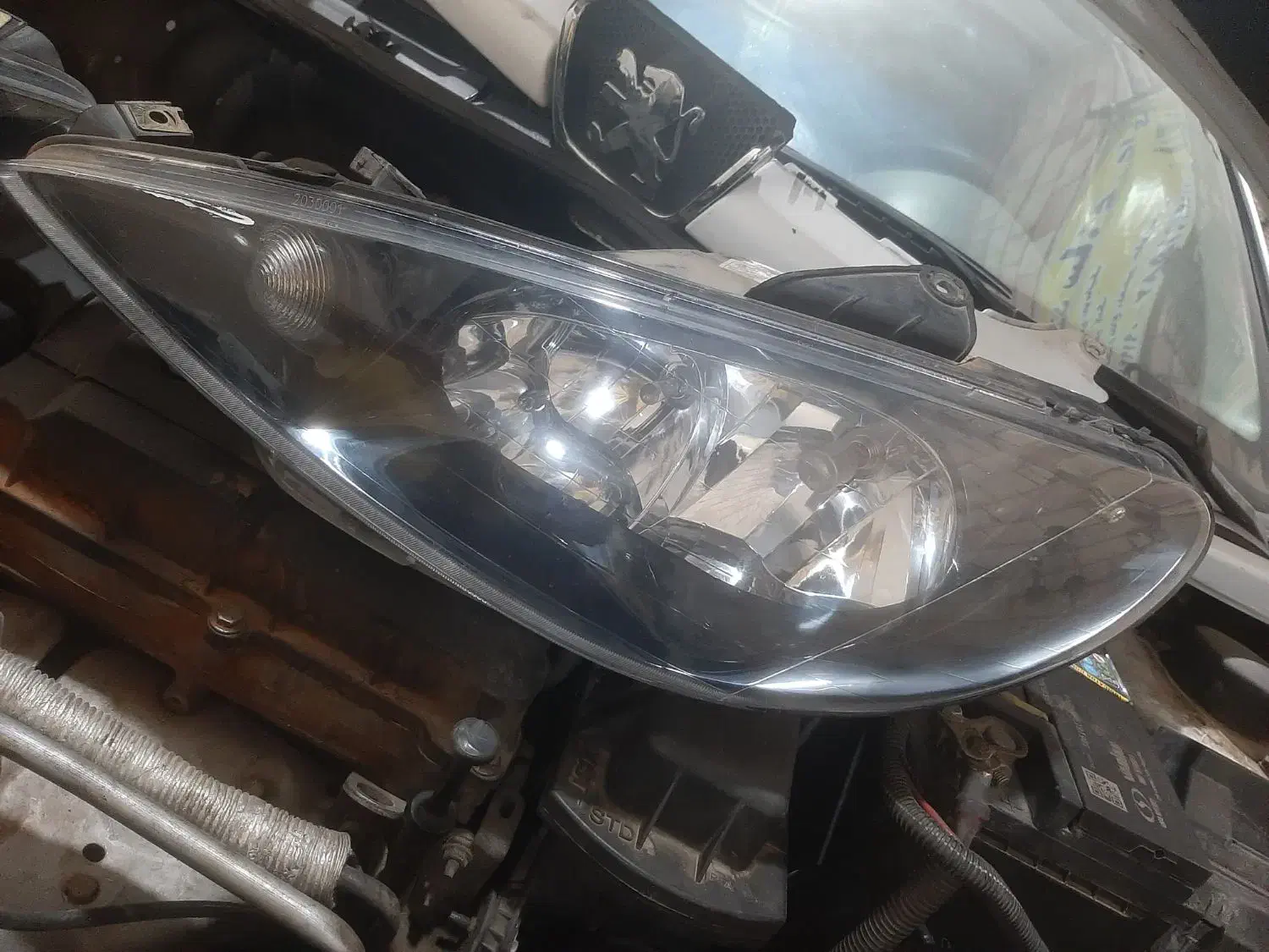 کاسه چراغ ۲۰۶ دودی|قطعات یدکی و لوازم جانبی|ری, امین آباد|دیوار