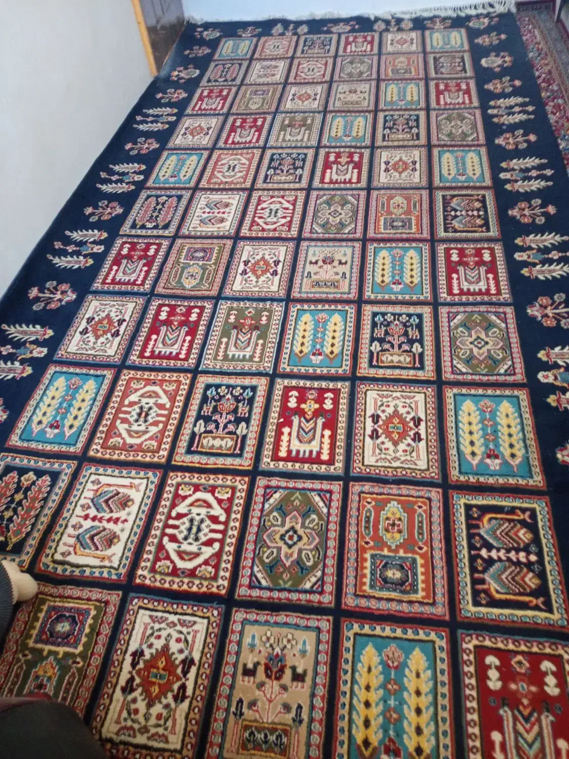 گلیم 2متردر4|گلیم، جاجیم، گبه|کبودرآهنگ, |دیوار