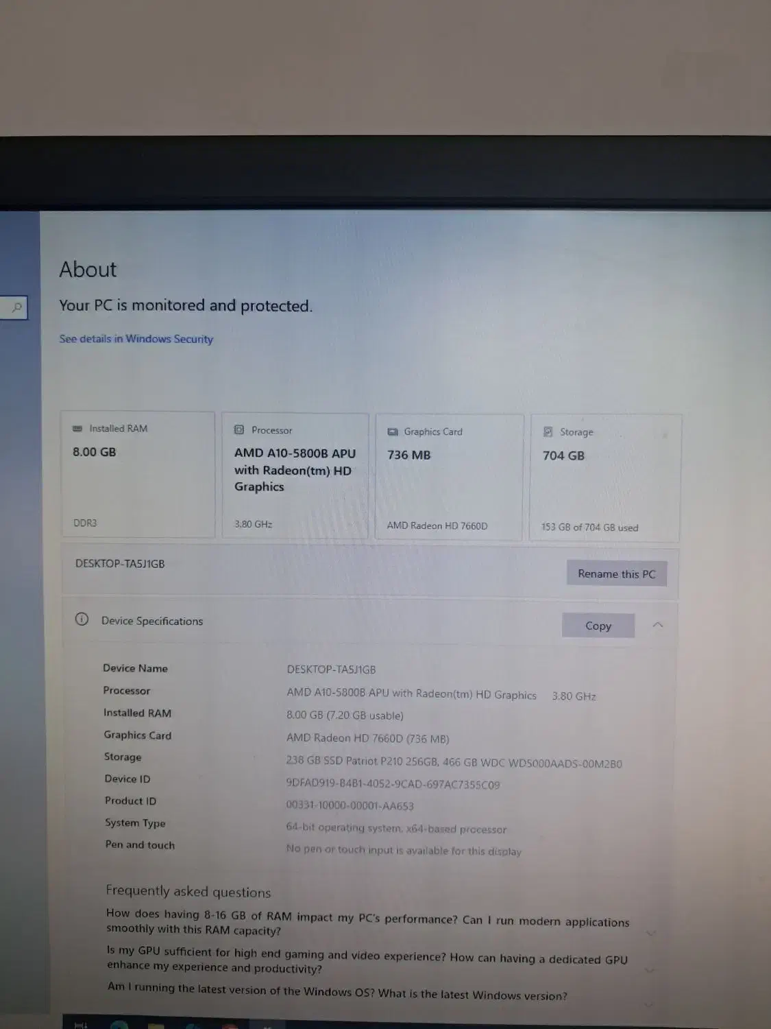 مینی کیس hp|رایانه رومیزی|اردبیل, |دیوار