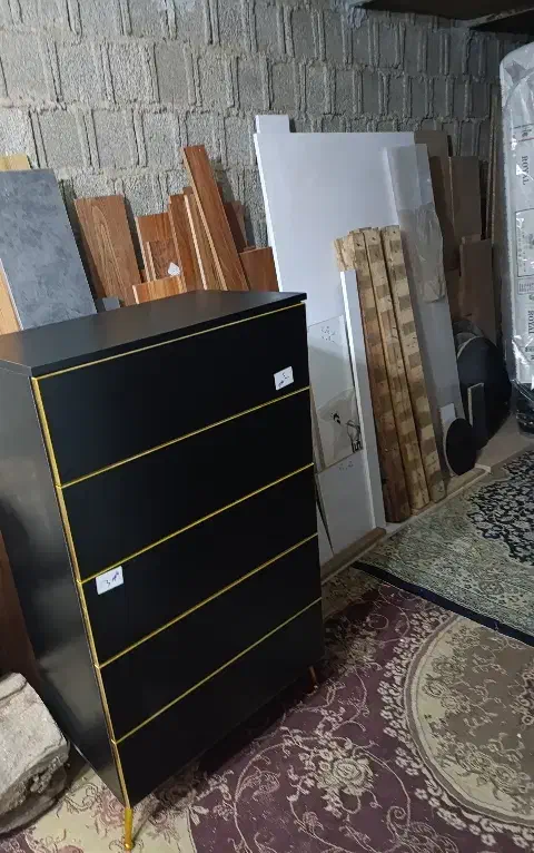 دراور ۵ کشو|جاکفشی، کمد، دراور|رشت, یخسازی|دیوار