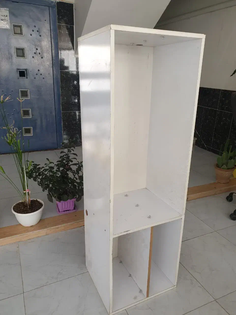 قفسه چوبی مغازه ای سالم و تمیز|کتابخانه، شلف، قفسههای دیواری|اردبیل, |دیوار