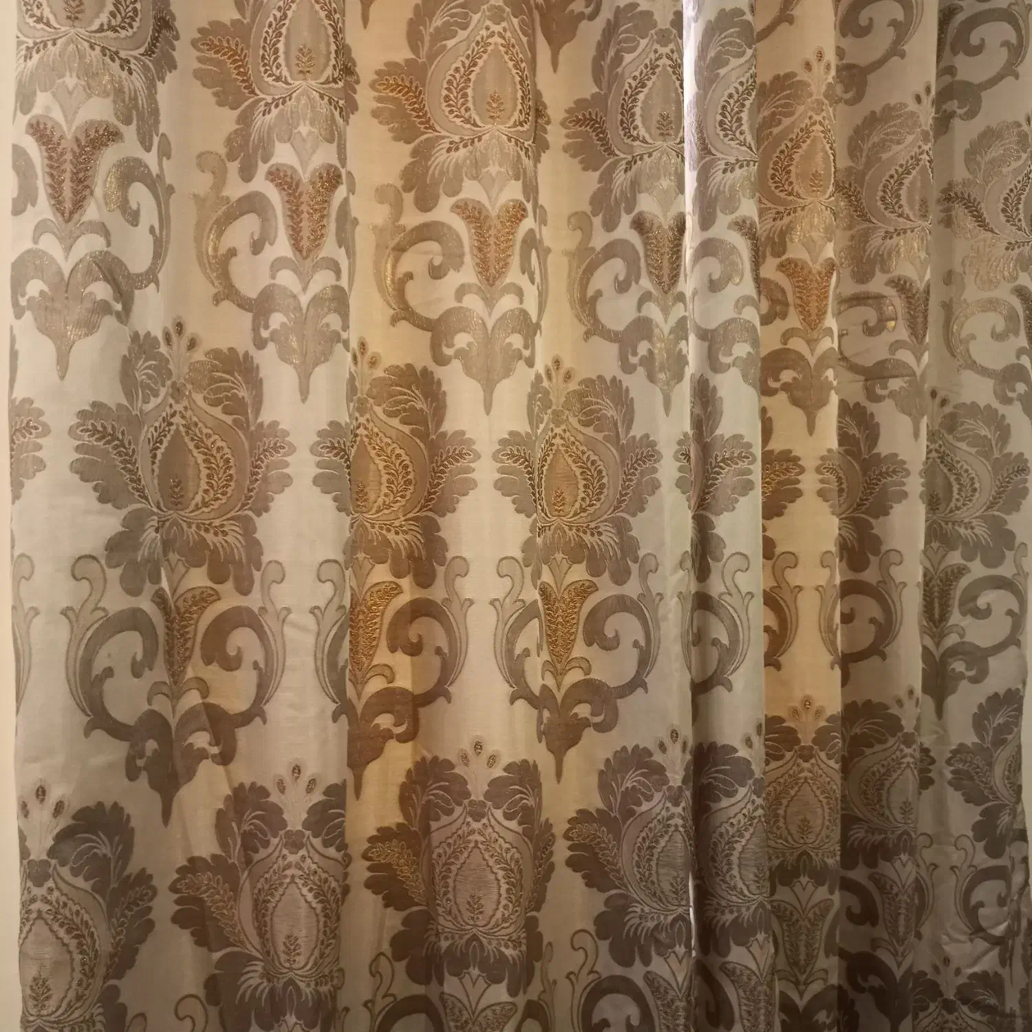 پرده ی پانچی خارجی|پرده، رانر، رومیزی|تهران, جوادیه تهرانپارس|دیوار