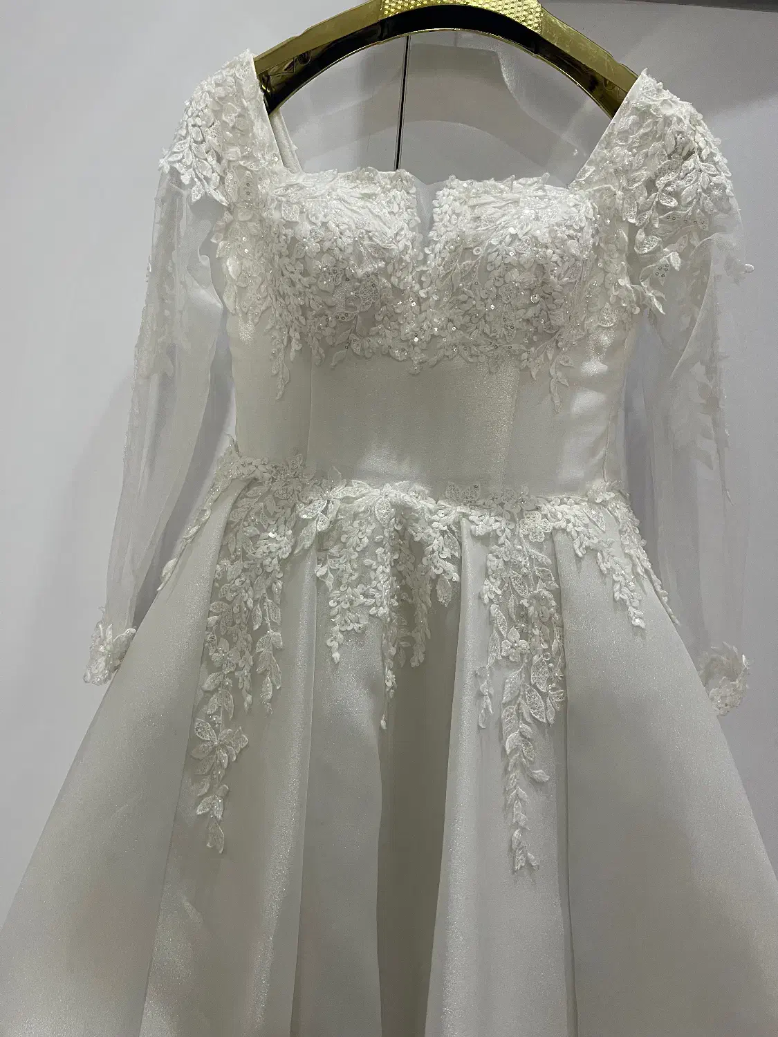 فروش لباس عروس یقه خشت|لباس|کاشمر, |دیوار