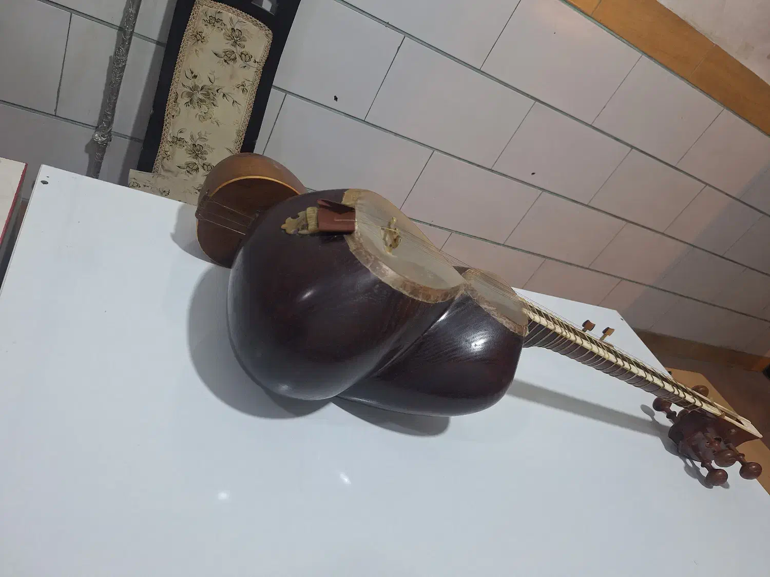 تار پنجه خورده و خوش دست و خوش صدا|سازهای سنتی|اراک, |دیوار