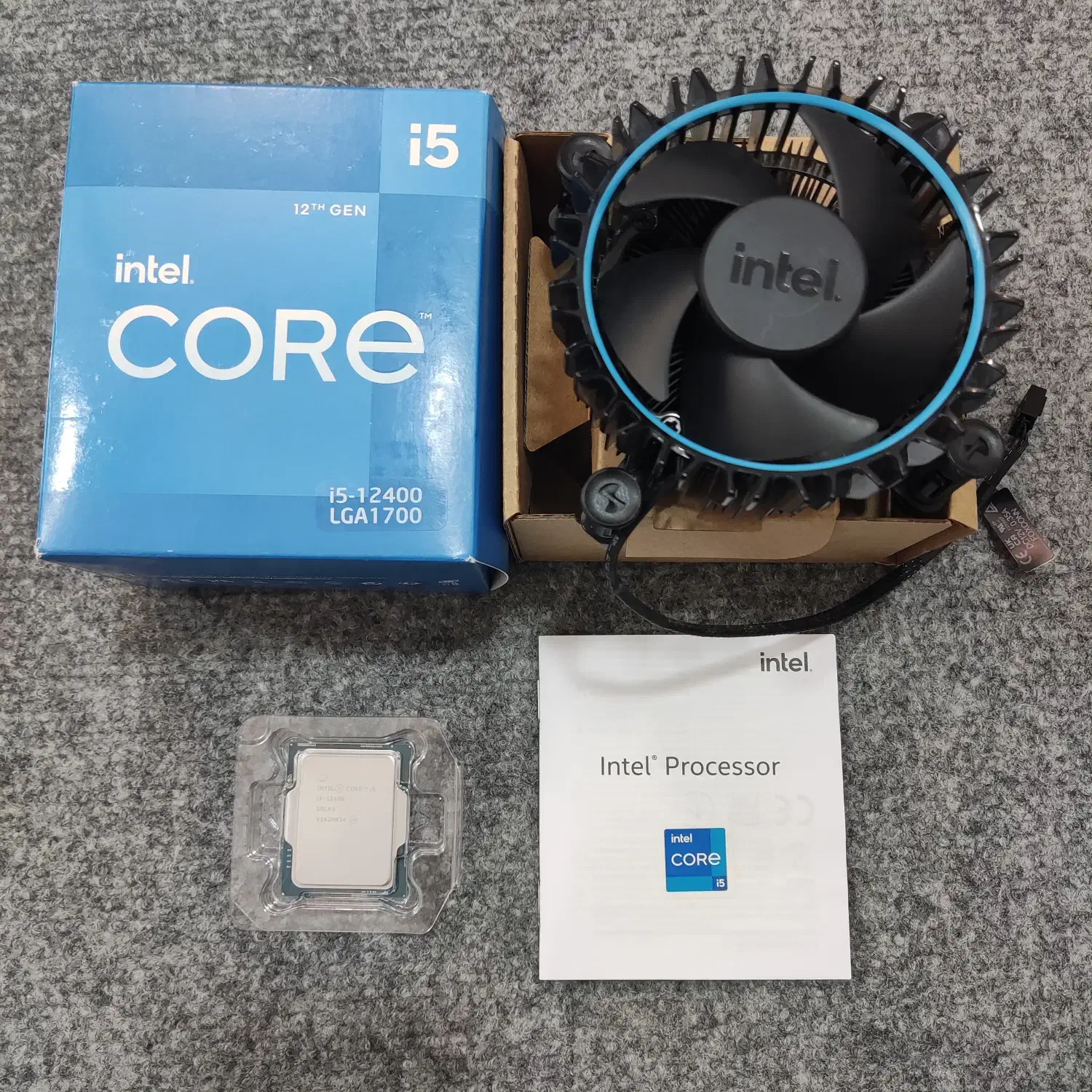 پردازنده Intel Core i5 12400 Box|قطعات و لوازم جانبی رایانه|دزفول, |دیوار