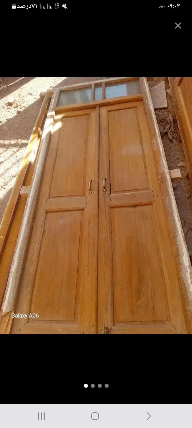 فروش درب چوبی قدیمی و پنجره|مصالح و تجهیزات ساختمان|شهرضا, |دیوار