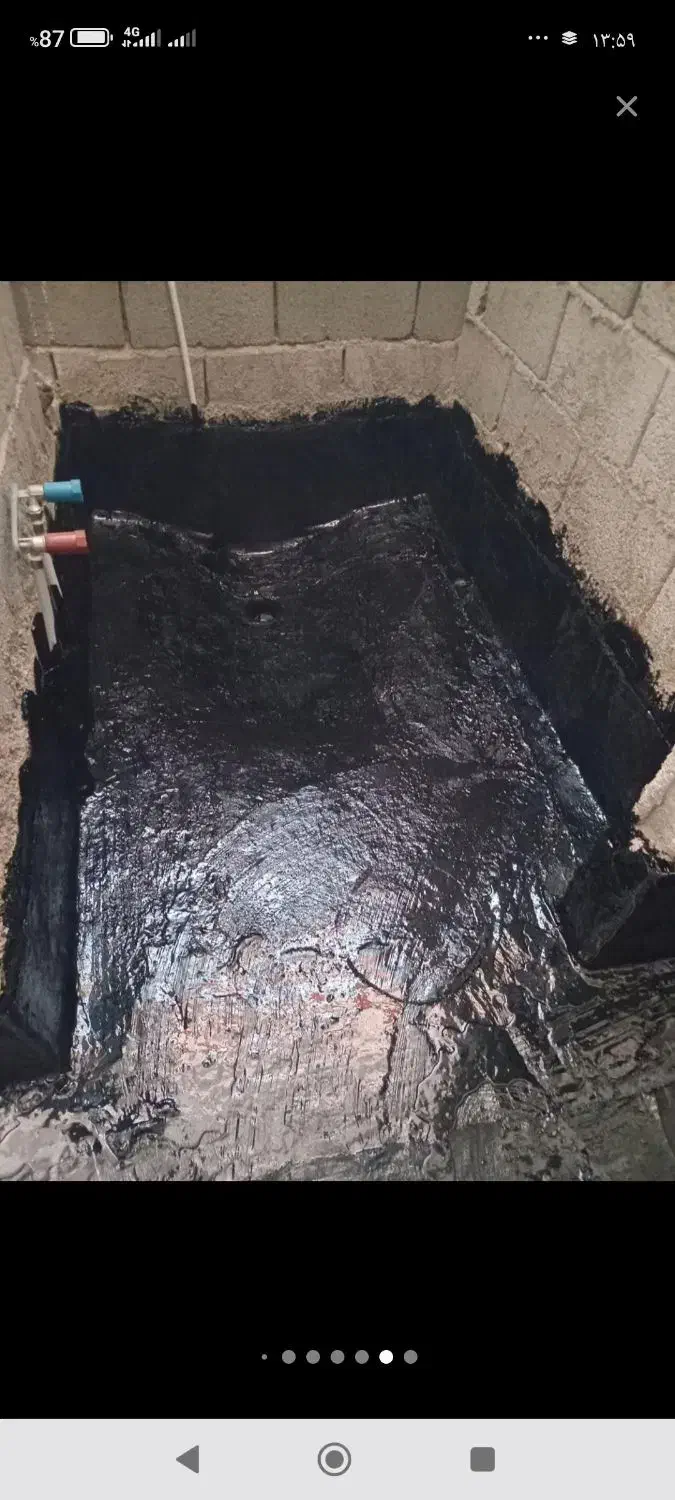 پیمانکاری ایزوگام آسفالت کاری قیرگونی با شیب بندی|خدمات پیشه و مهارت|نسیم‌شهر, |دیوار