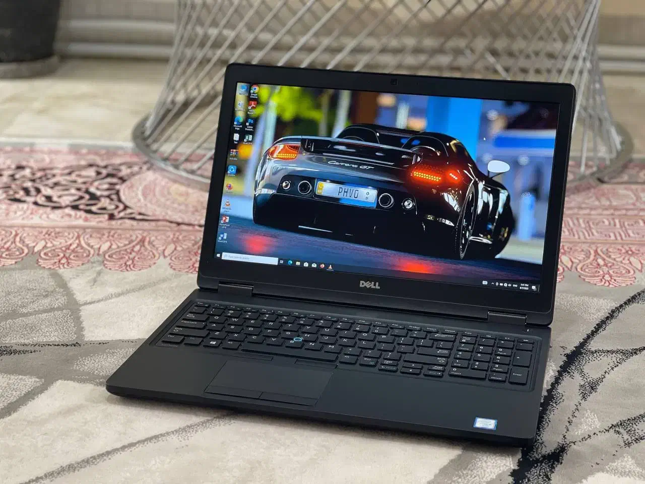 لپتاپ دل i5 نسل۷ رم۸ ssd 256 در حد نو|رایانه همراه|قزوین, |دیوار