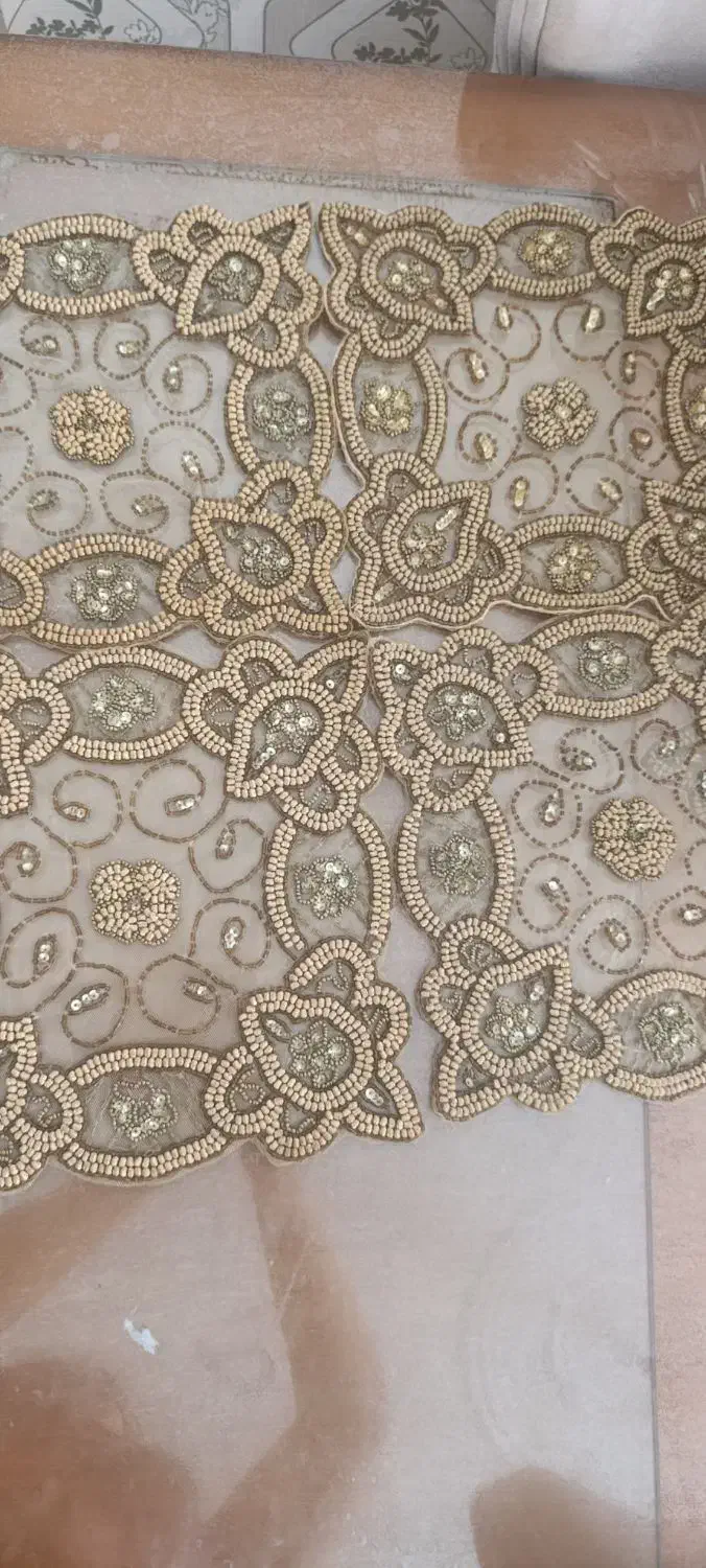 چهار عدد رومیزی سنگ دوزی|کلکسیون اشیاء عتیقه|نهاوند, |دیوار