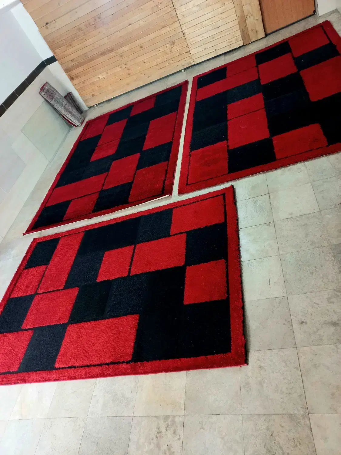 ۳ عدد فرش ۹ متری سالم|فرش|مشکین‌دشت, |دیوار