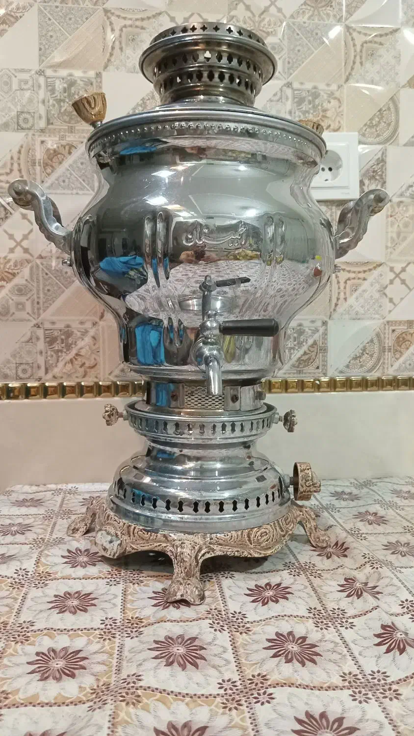 سماور گازی مارک اطمینان|سماور، چایساز، قهوهساز|ری, دولتآباد|دیوار