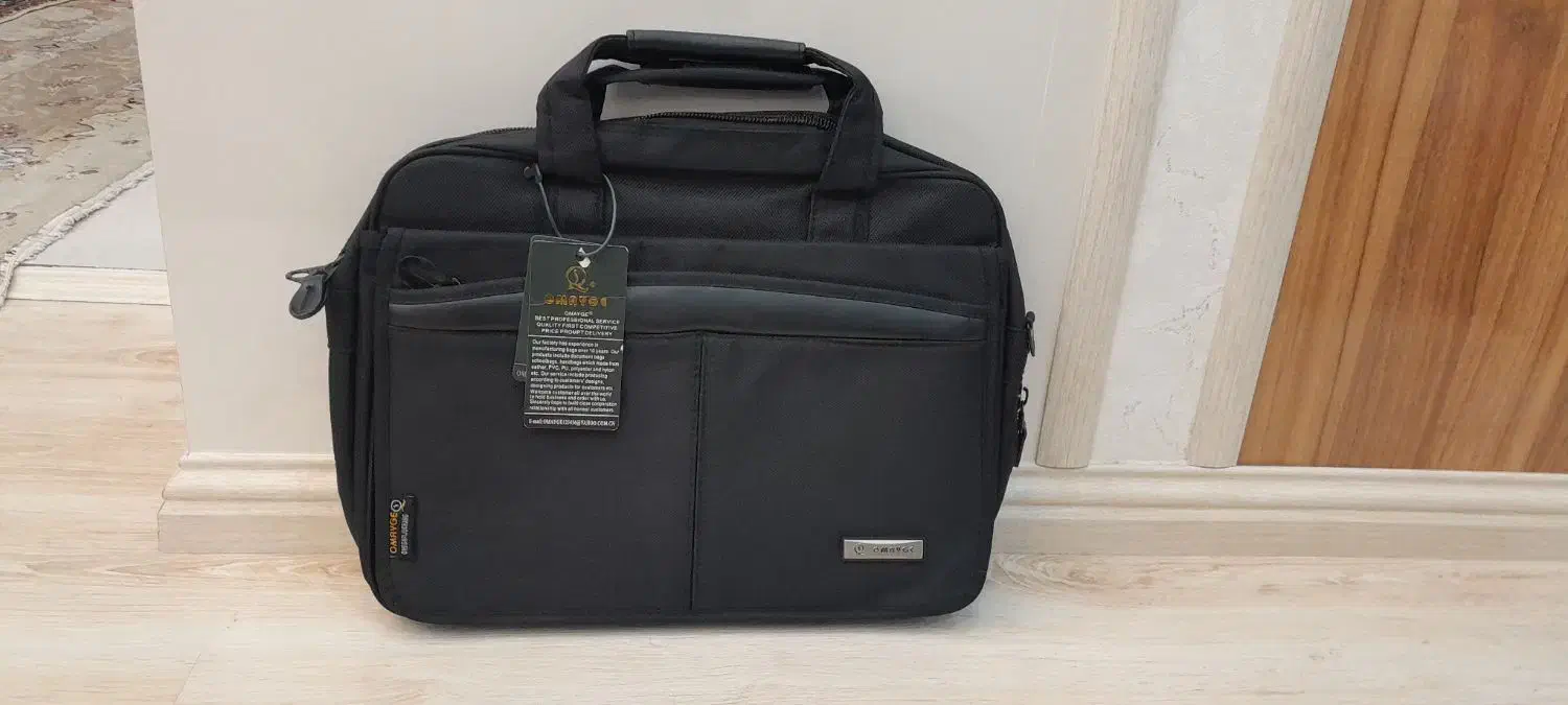 کیف اداری و لپ تاب مشکی نو|کیف، کفش، کمربند|اردبیل, |دیوار