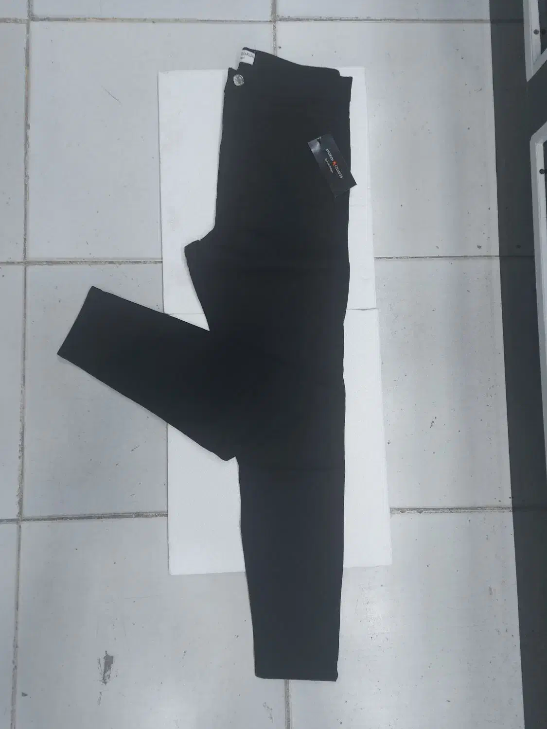 شلوار پارچه استریج مشکی فقط عمده|لباس|درگهان, |دیوار