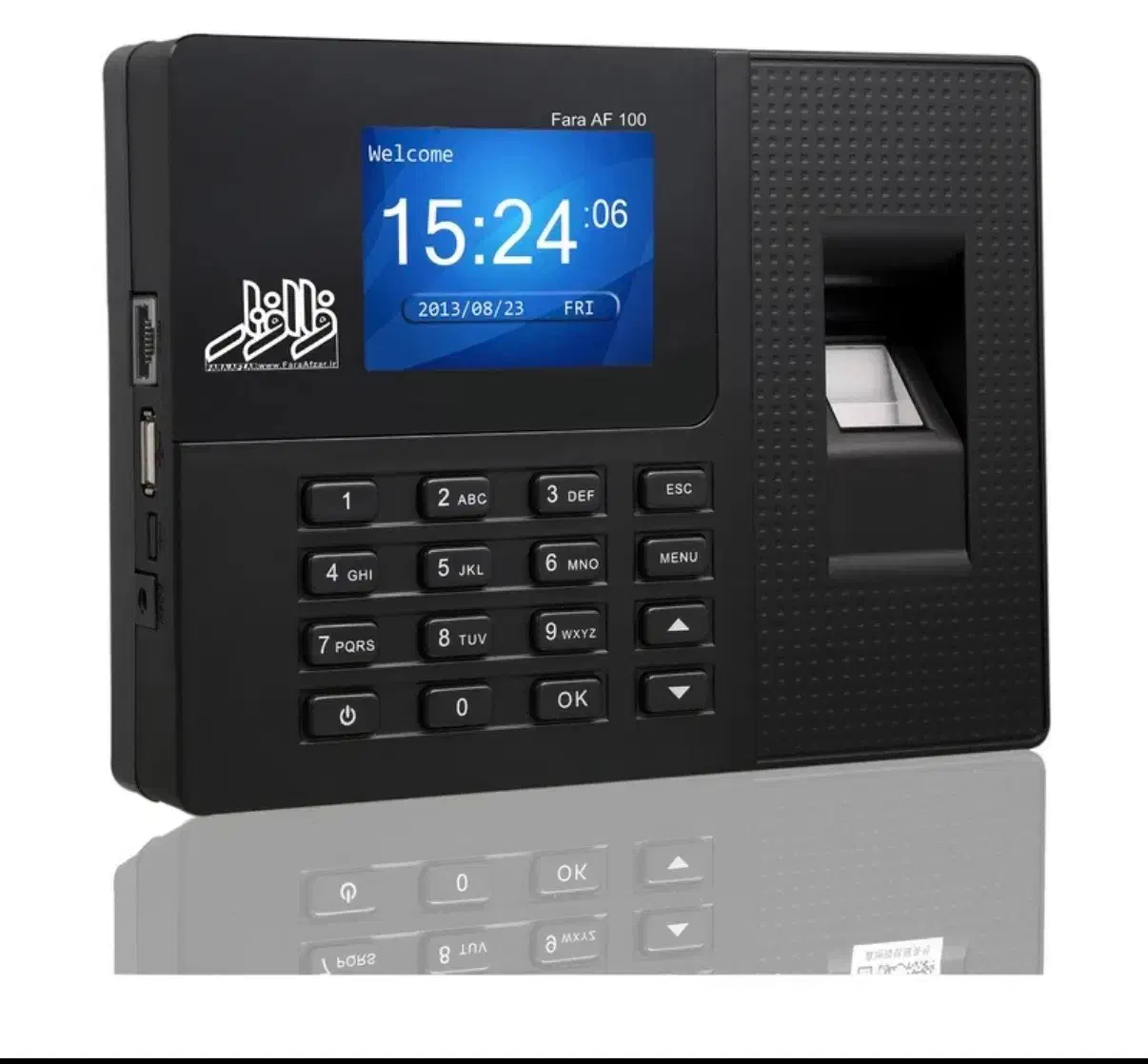 دستگاه حضور و غیاب اثر انگشت فراافزار مدل AF100|دفتر کار|رامسر, |دیوار