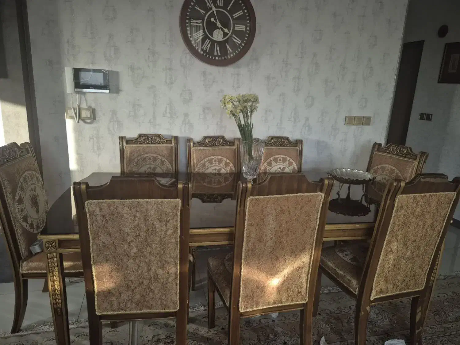 میز ناهار خوری ۸نفره|میز و صندلی غذاخوری|اصفهان, ناژوان|دیوار